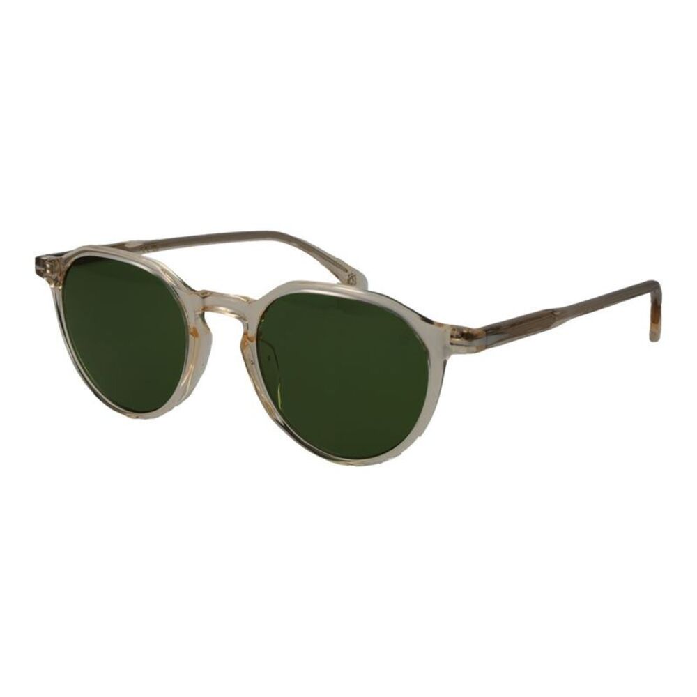 David Beckham Beige Acetate Men's Sunglasses
